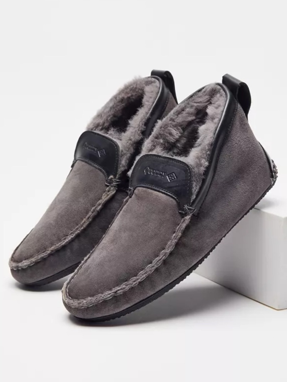Quoddy Dorm Boot Slippers Womens 9 Gray NWOT